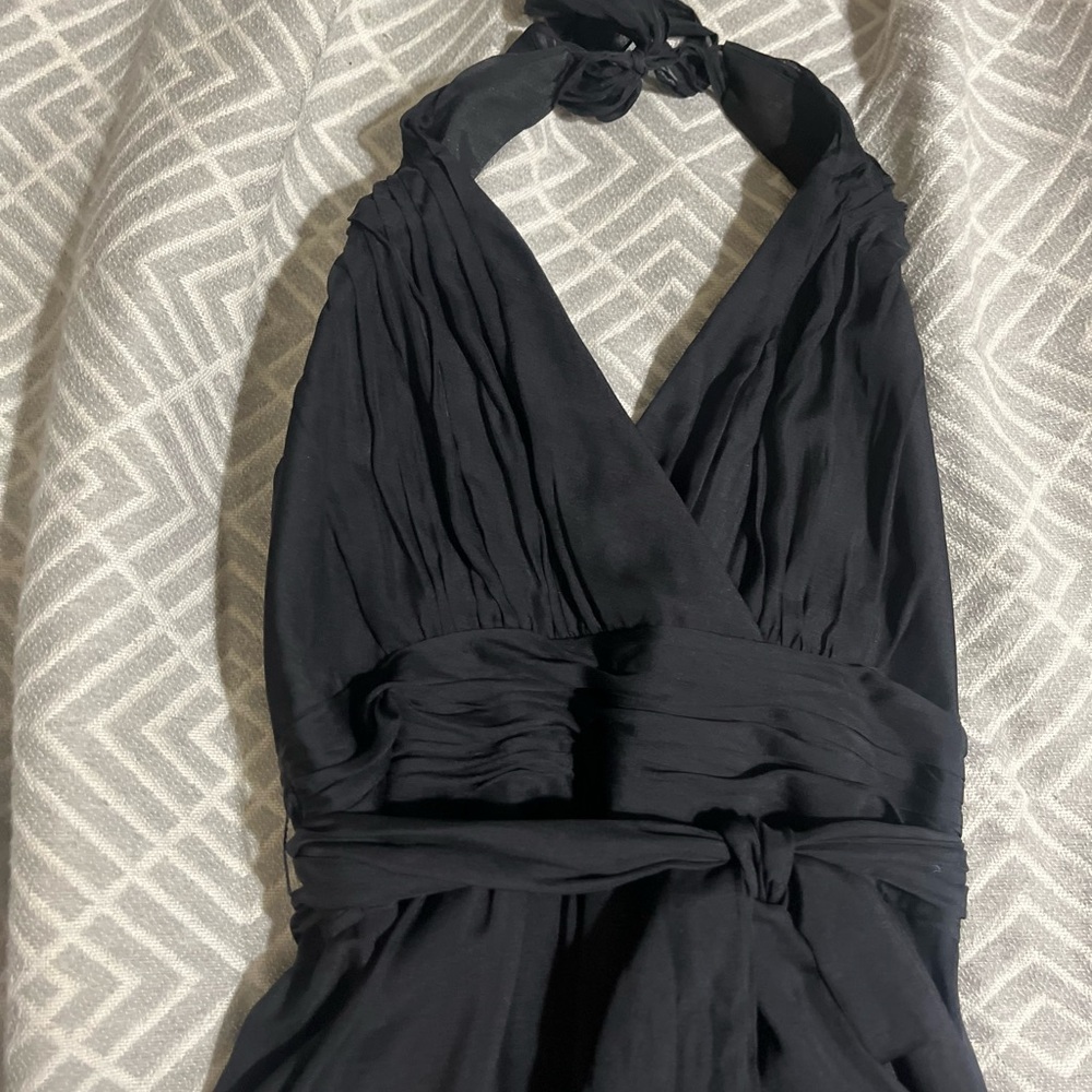 White House Black Market Black Strapless Dress